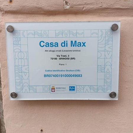 Appartamento Casa Di Max Brindisi Esterno foto