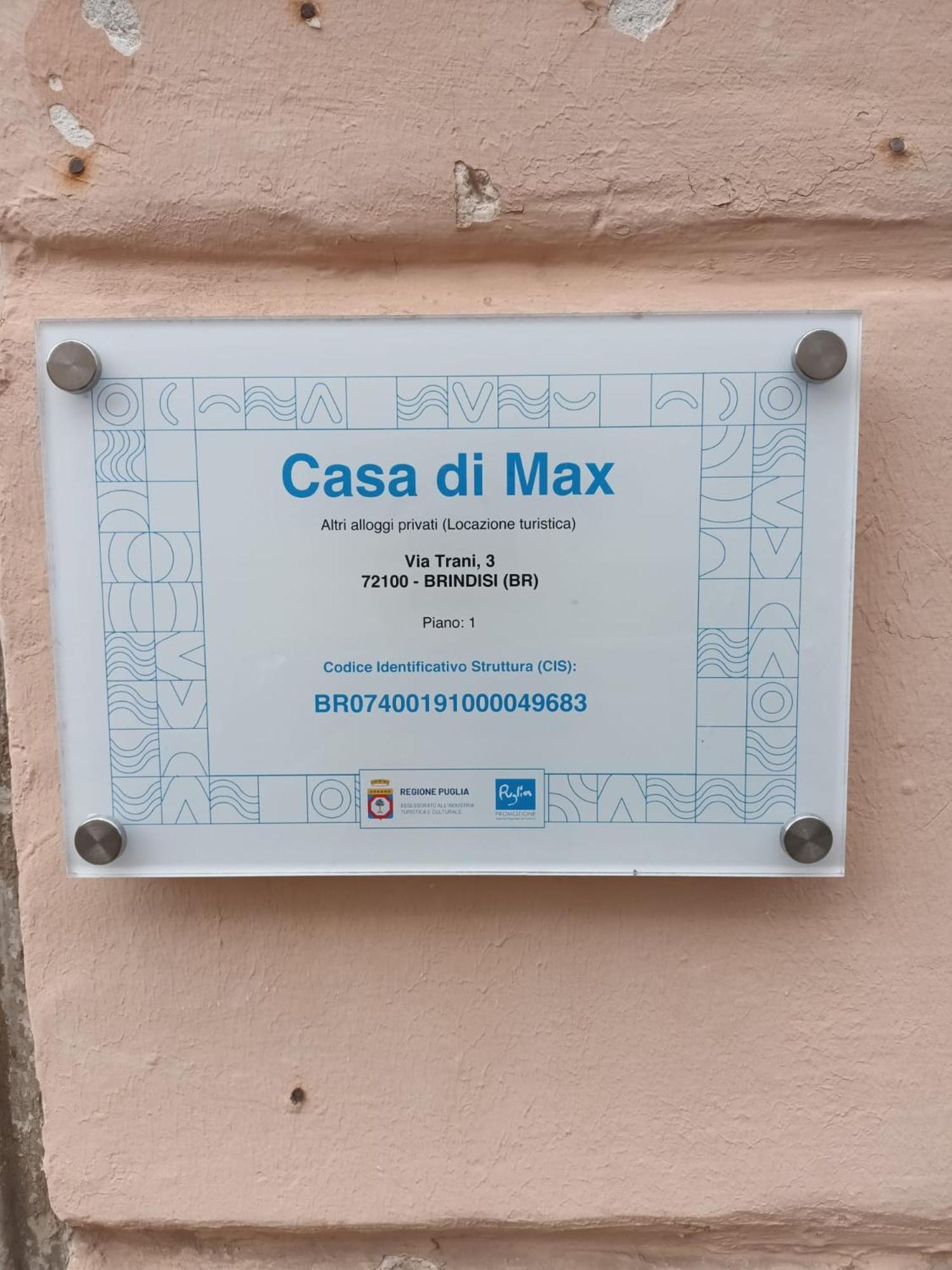 Appartamento Casa Di Max Brindisi Esterno foto